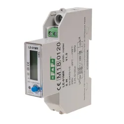 LE-01MR licznik energii elektrycznej jednofazowy LCD RS-485 100A