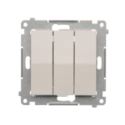 Simon 54 Premium white triple connector DW31.01/11