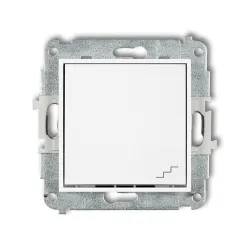 Mini moduł biały łącznik uniwersalny „Schody” 10AX 250V