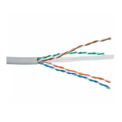 SecurityNET U/UTP CAT6 LSZH B2CA computer cable on a reel