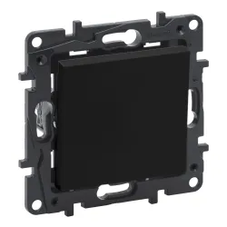 Niloe Step moduł czarny łącznik uniwersalny 10AX 250V