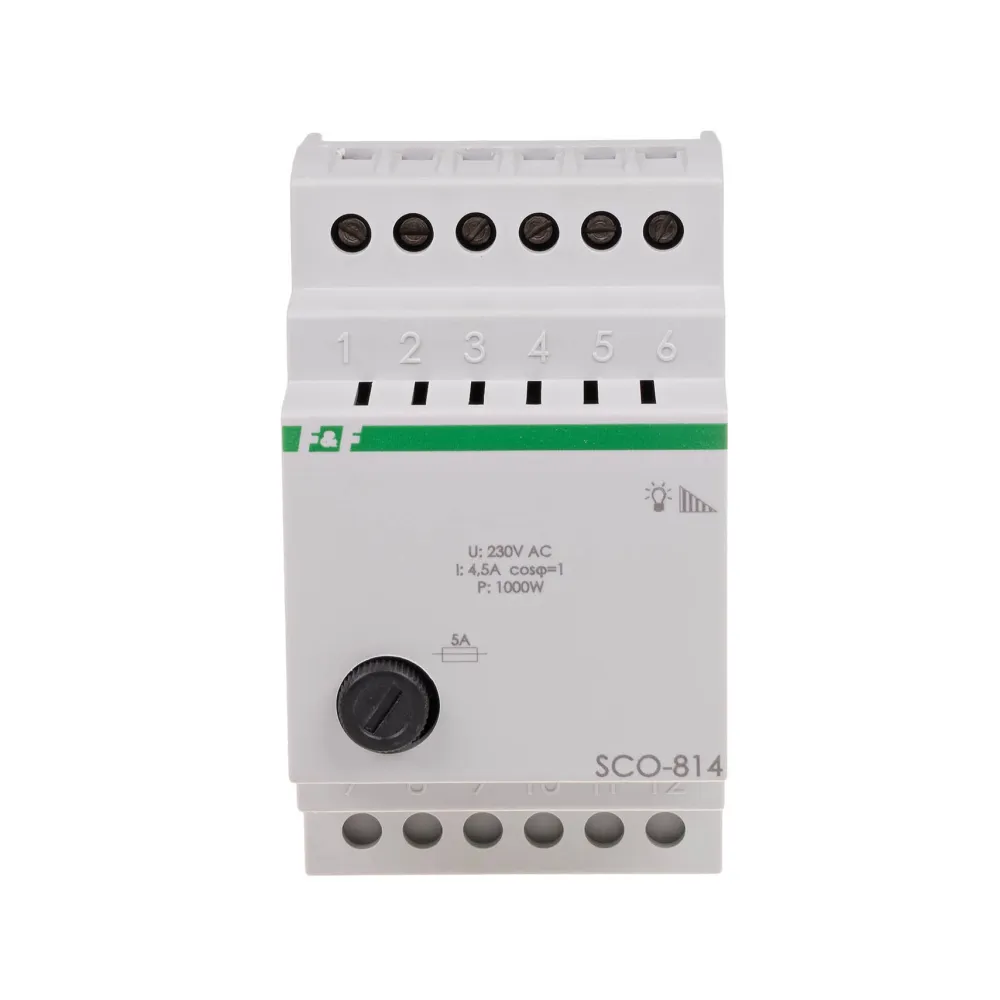 Ściemniacz SCO-814 z pamięcią 1000W 230V AC – regulacja światła