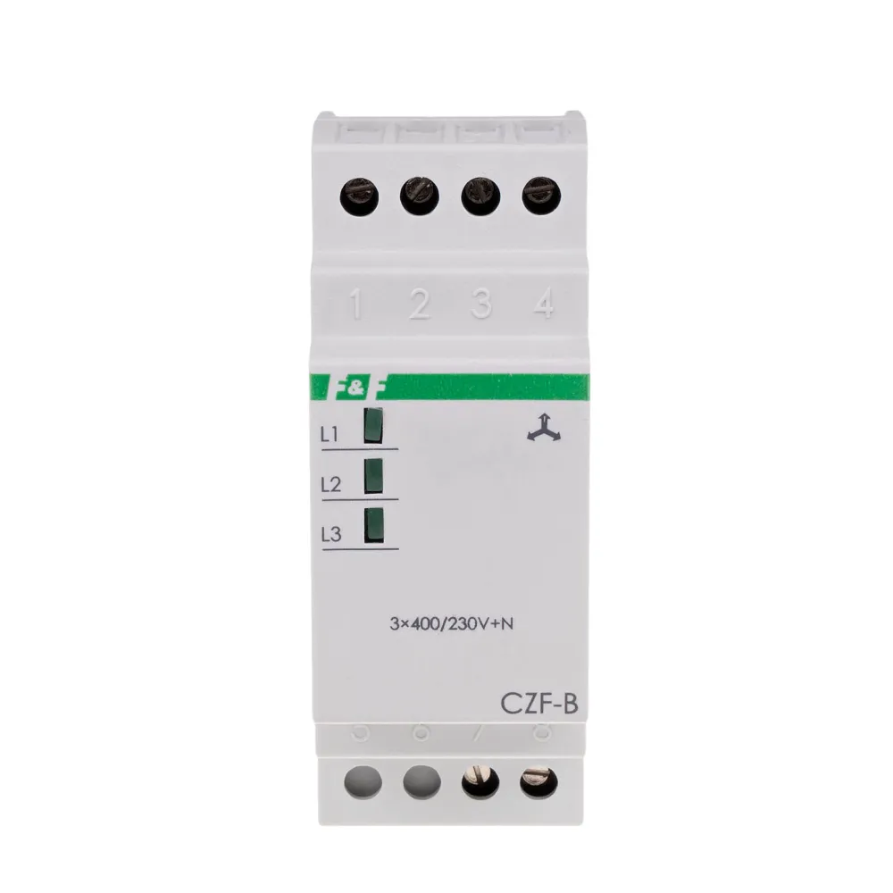 CZF-B czujnik zaniku i asymetrii faz 10A 3x400/230V+N AC