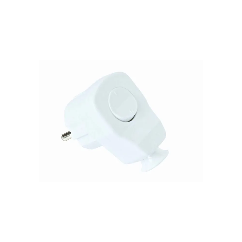 Portable 1P socket with switch angled IP20 16A 230V