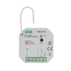 FW-D1P Universal 230V AC Flush-Mount Wireless Dimmer F\WAVE