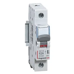 FR301 modular isolator switch 63A 1Z 1P 1M 250V AC