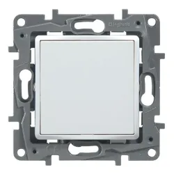 Niloe white module blanking plate/adapter M45 - practical solution