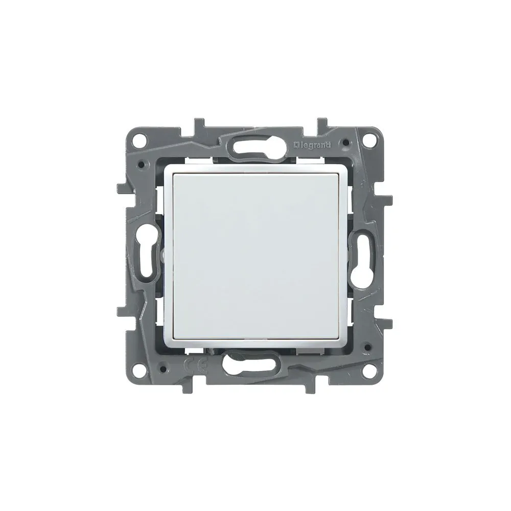 Niloe white module blanking plate/adapter M45 - practical solution