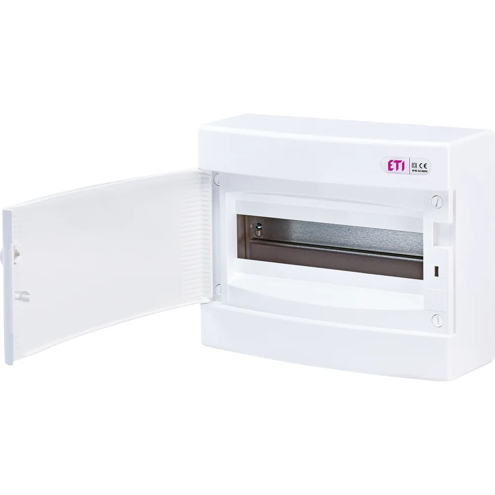 ECT12PO plastic distribution box - functional surface-mounted distribution board