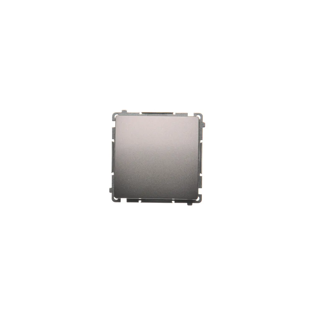 Simon Basic moduł inox łącznik 1-biegunowy 10AX 250V