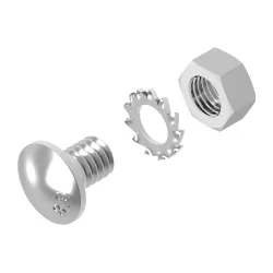 SGM 6X10 mushroom head screw - pack of 100 pieces