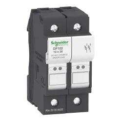 Schneider Electric Podstawa bezpiecznikowa 10x38mm 32A 2P, DF102