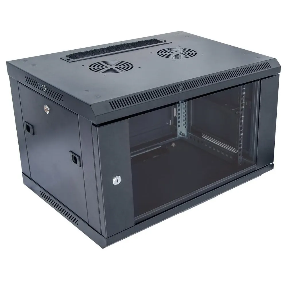 Szafa wisząca 19" 6U 600*450*370 - ekonomiczne rozwiązanie