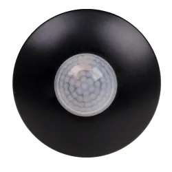 DR-06B czujnik ruchu sufitowy czarny 360° – niezawodna automatyka