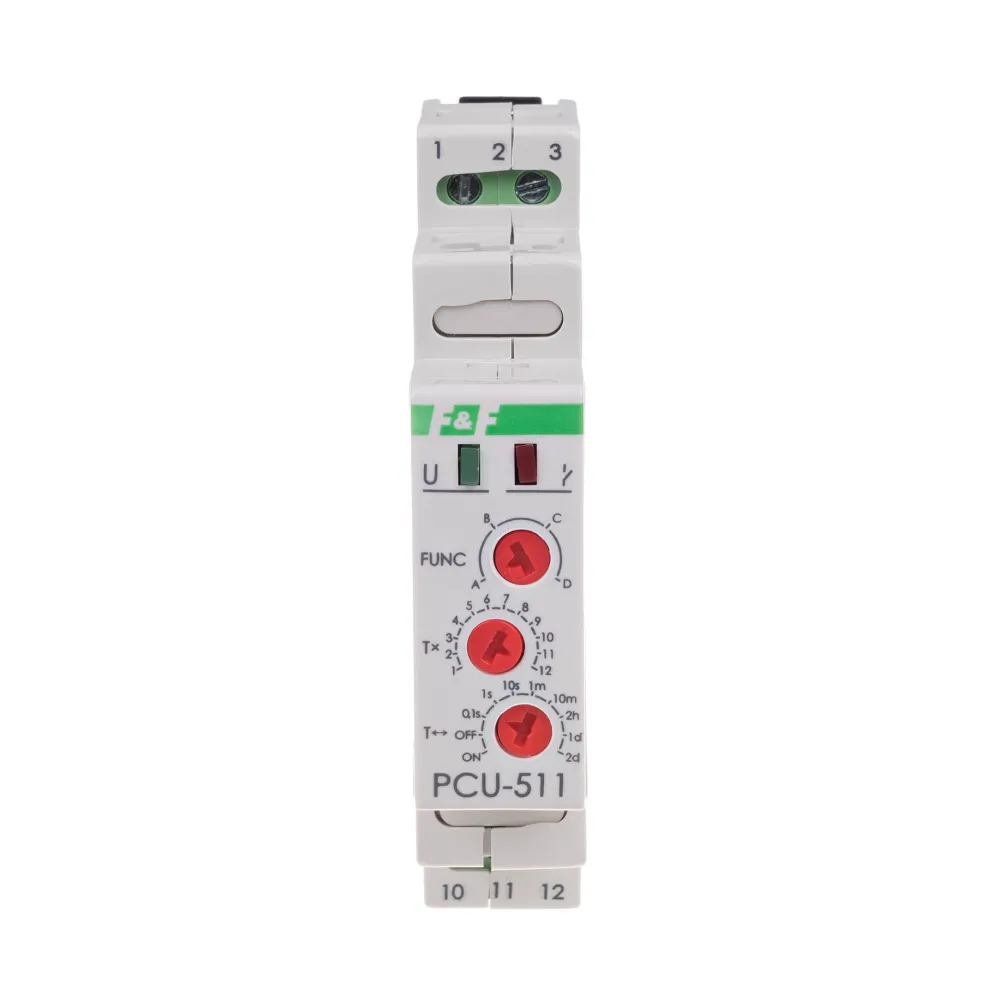 PCU-511 Przekaźnik czasowy 1NO/NC 230V – niezawodna automatyka