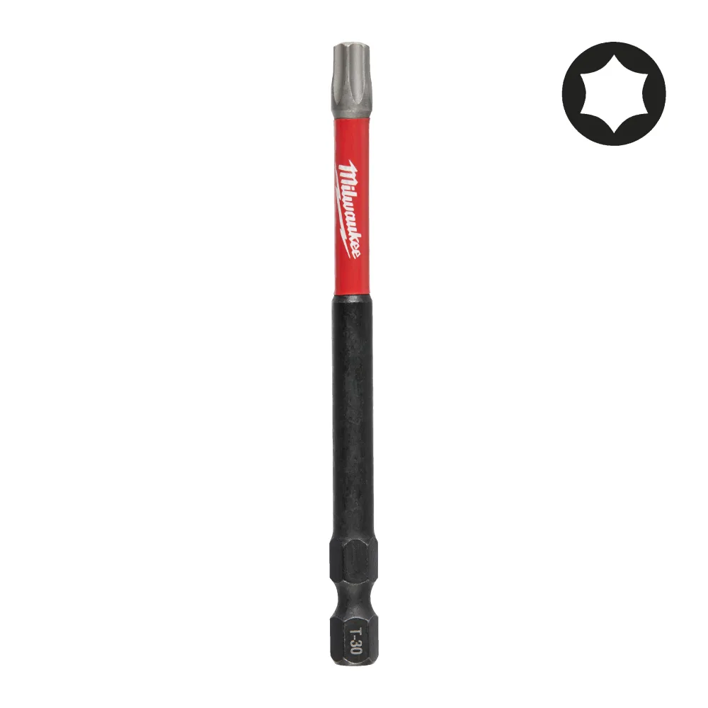 Bity udarowe SHW TX30 90mm - trwałe i wytrzymałe bity udarowe