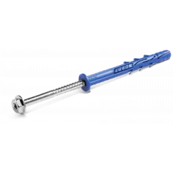 Kołek ramowy poliamidowy FF1 10x140 mm z kołnierzem i wkrętem