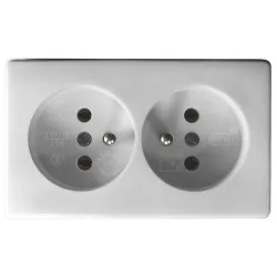481 KAPPA NT 2X Floor Socket Outlet 16A 250V