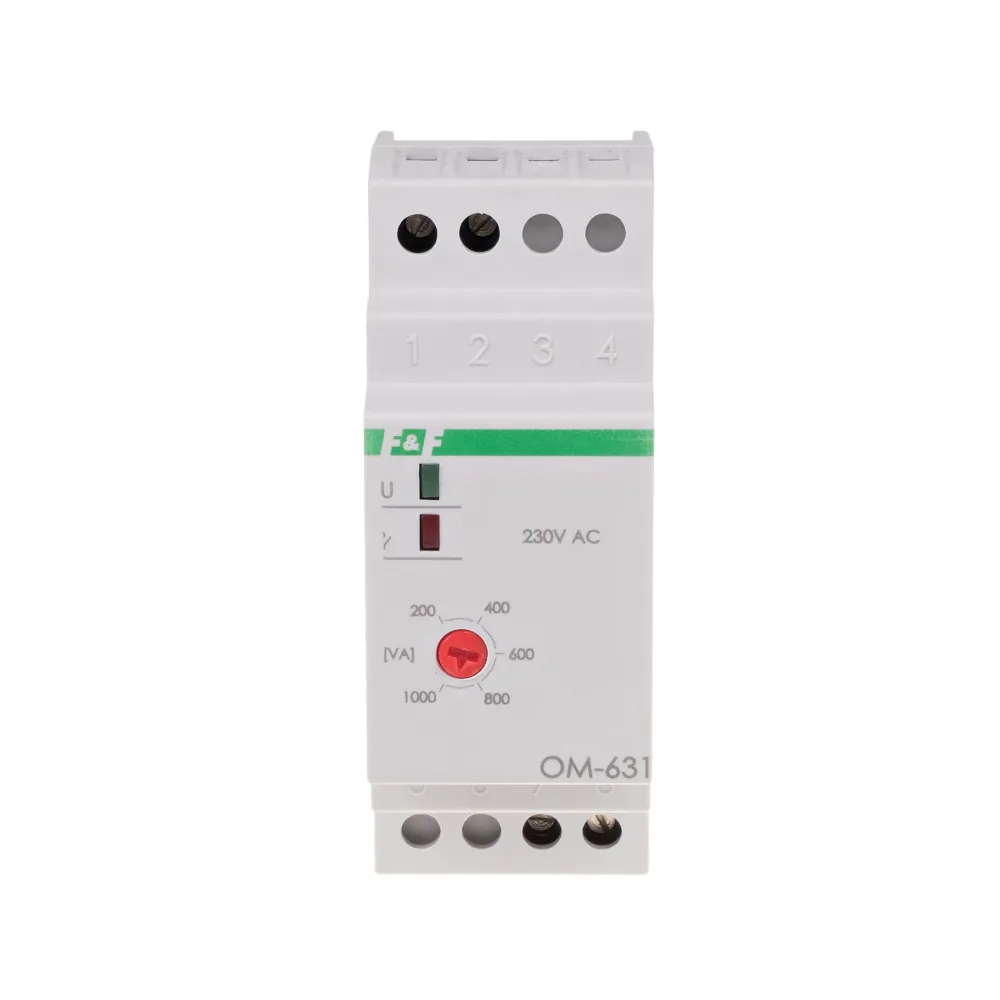 OM-631 ogranicznik mocy 16A 2M 230V AC - niezawodne zabezpieczeni