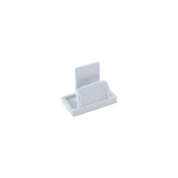 Profile End Cap white - end cap for 1F PC rail