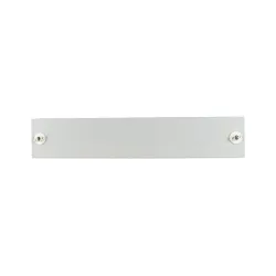 BPZ-FP-400/100-BL płyta czołowa metalowa pełna 100x400
