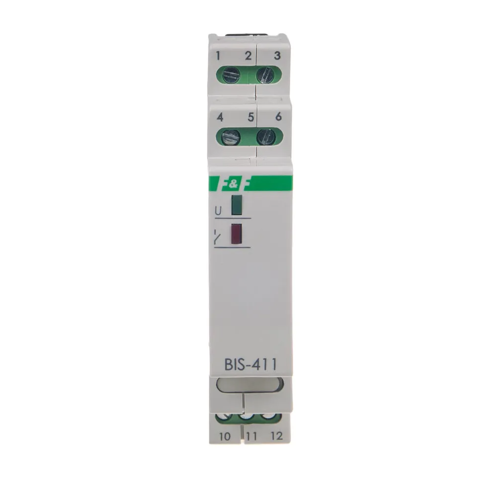 BIS-411 przekaźnik impulsowy bistabilny 16A 9V-30V AC/DC