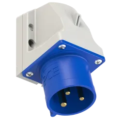 Fixed socket receiver 32/3 IP44 230V - durable connection