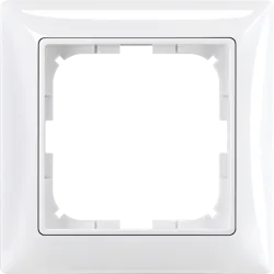 Basic 55 Alpine White Frame with Decorative Ring