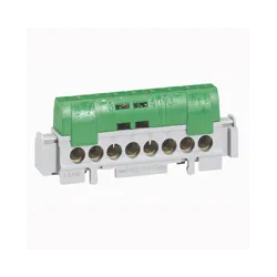 IP2 Z 8 green terminal strip – practical wire connection