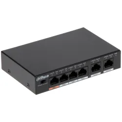 Switch przełącznik sieciowy PoE 2 uplinki – szybka sieć Ethernet