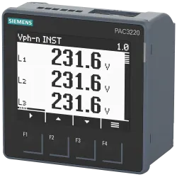 SENTRON POWER MONITORING PAC3220 – zaawansowany miernik panelowy