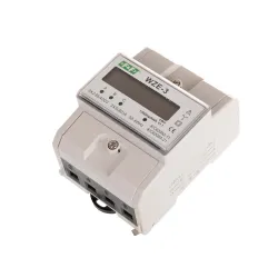 WZE-3 electronic 3-phase 80A kWh energy meter - precise measurement