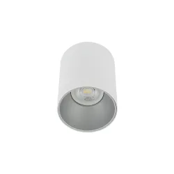 EYE TONE biały/srebrny oprawa sufitowa spot tuba 1xGU10 10W