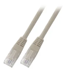 Patchcord crossover cable U/UTP 5.0m Cat.5e gray PVC - reliable