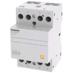 Modular Contactor 5TT5 40A 4NO 3P 230V AC – reliable control