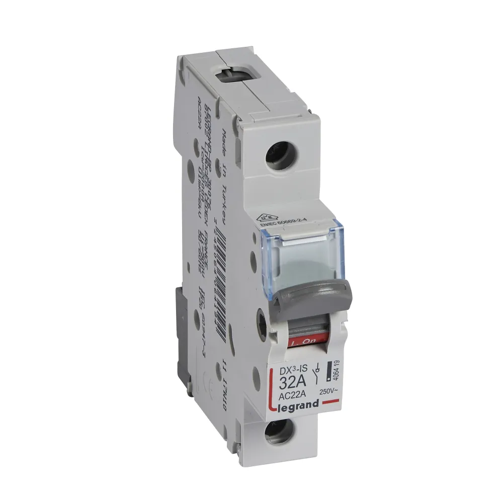 FR301 modular isolator switch 32A 1NO 1P 1M 250V AC