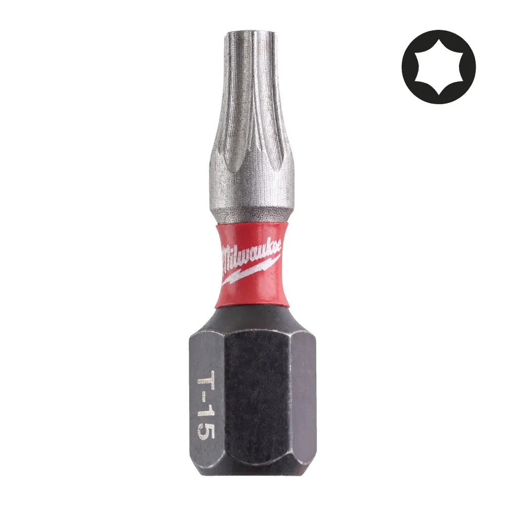 Bit Shockwave CD TX15 25mm - zestaw 25 sztuk | Akcesoria do wkręt