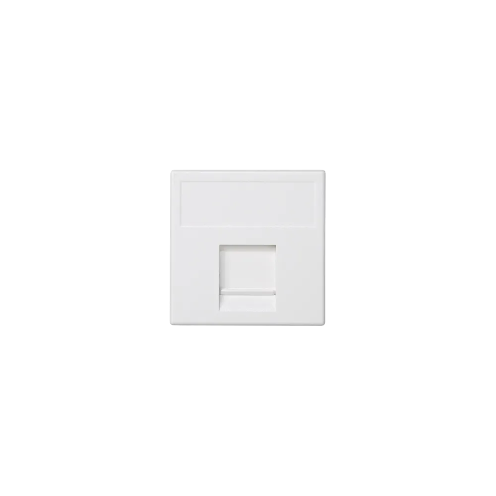 Connect M45 Pure White – 2m plate for 1x UAE sockets