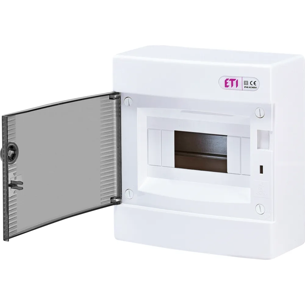 ECT8PT plastic distribution box – safe and aesthetic