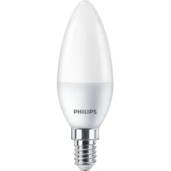 CorePro LED żarówka świeczka 5/40W E14 4000K matowa