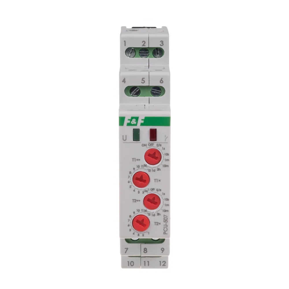 PCU-507 przekaźnik czasowy 2x8A 2-funkcyjny - niezawodne sterowan