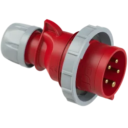 Portable 16/5 IP67 400V power plug - reliable power supply