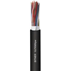 XZTKMXPW 2x2x0.5 black outdoor telecommunication gel cable