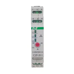 CZF-311 Czujnik zaniku i asymetrii faz 10A z regulowanym progiem