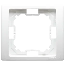 Simon Basic Neos white frame 1x - practical finish