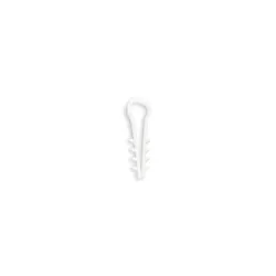 USMO 12/50 round white nail-in cable clip