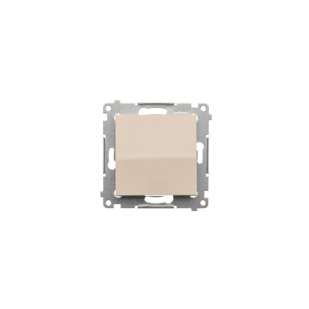 Simon 54 cream module 1-pole connector 10AX 250V - reliable switch