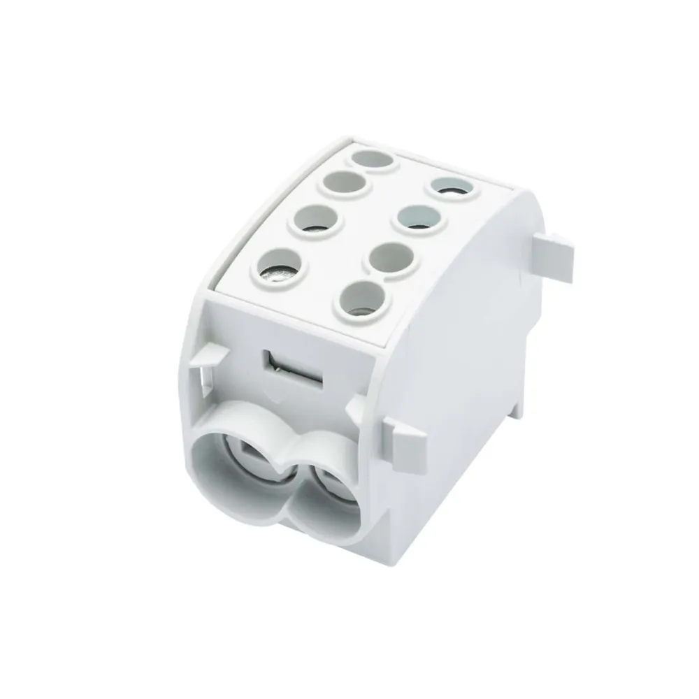 SCB 70 distribution block - branch Al/Cu 80310 Simblock gray