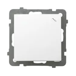 AS moduł biały łącznik uniwersalny "schody" 10AX 250V
