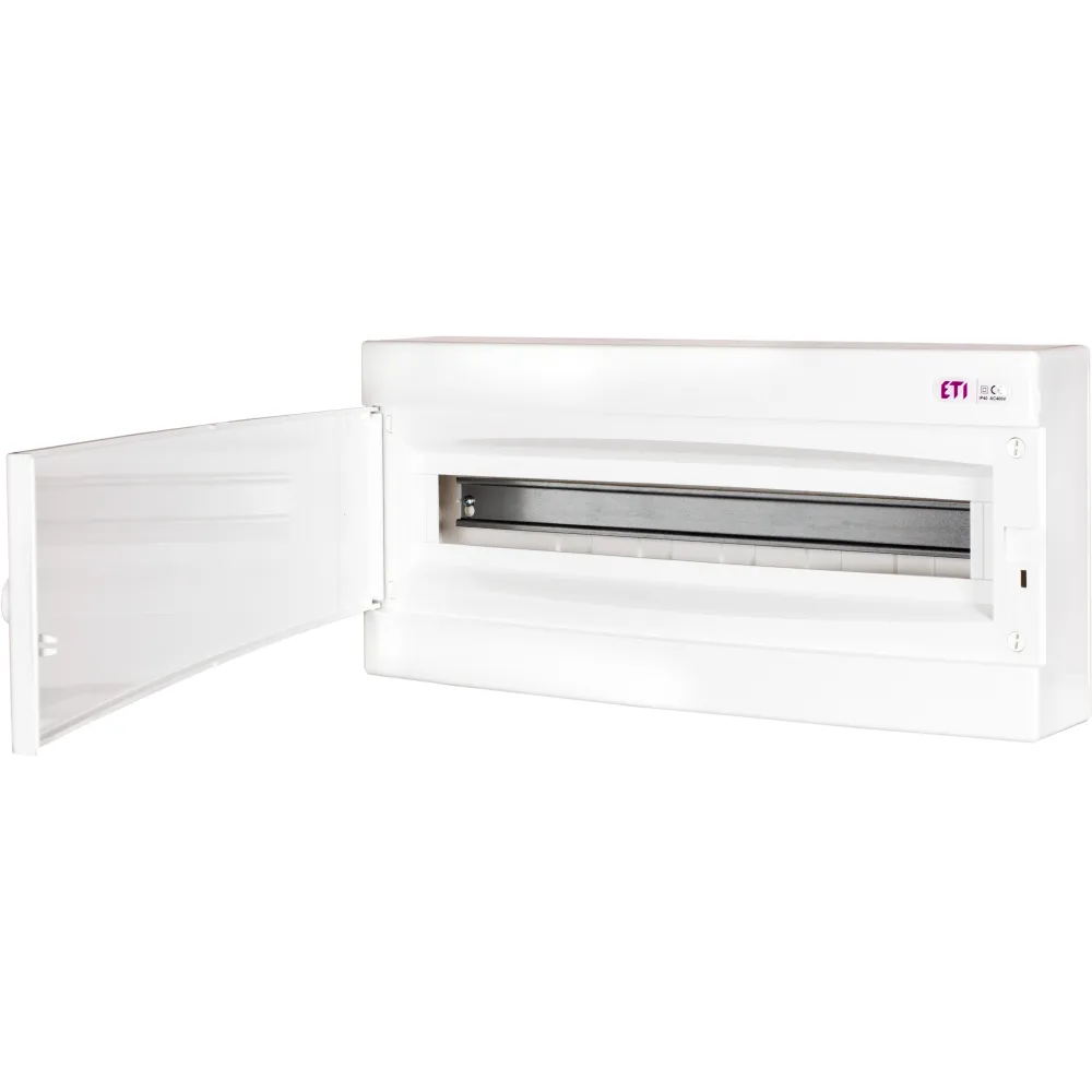 ECT 1X24PO-S Plastic Surface-Mounted Distribution Box 24M